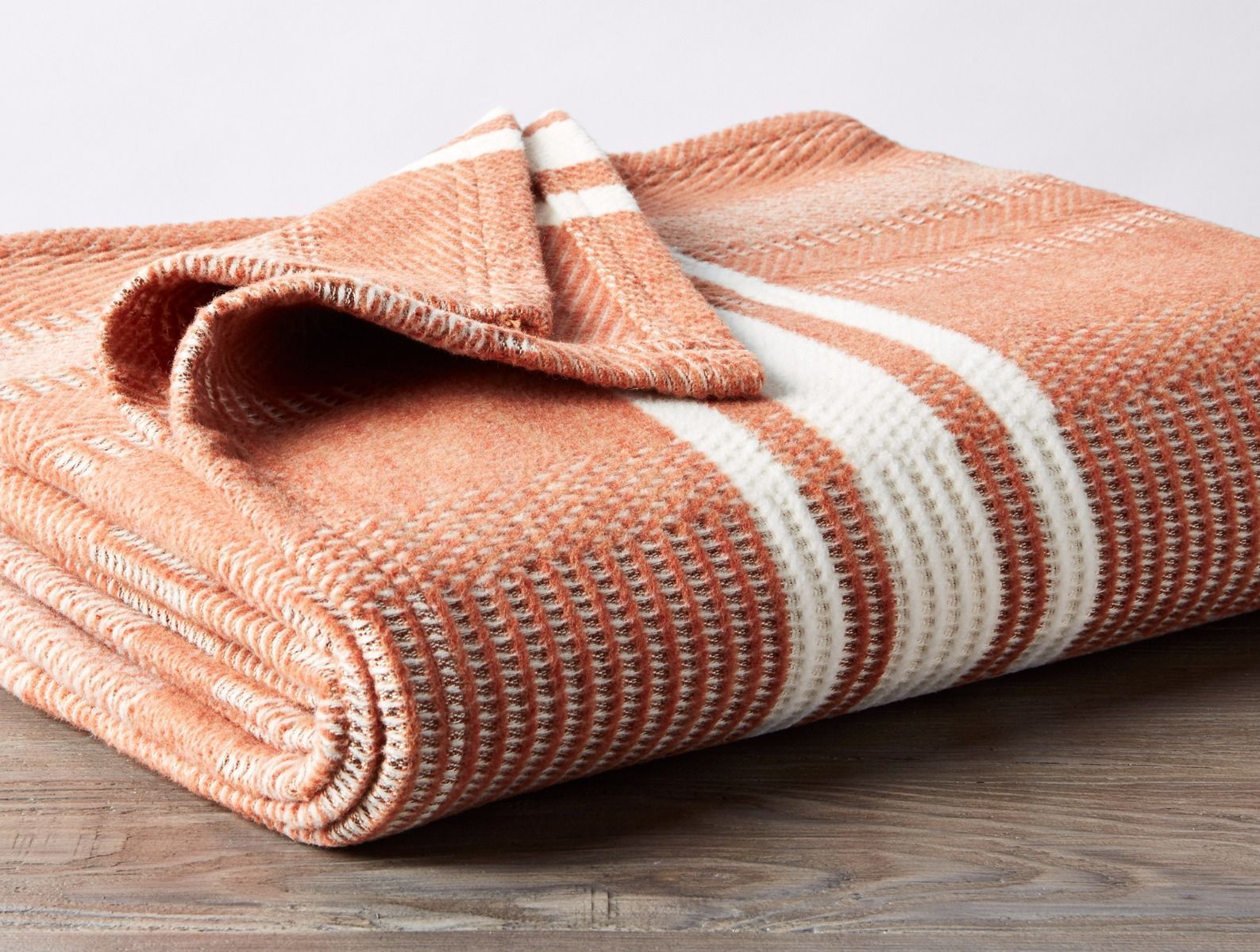 Creative Co-Op Woven Linen & Cotton Waffle Hot Pad Mitt - Terra-Cotta Color