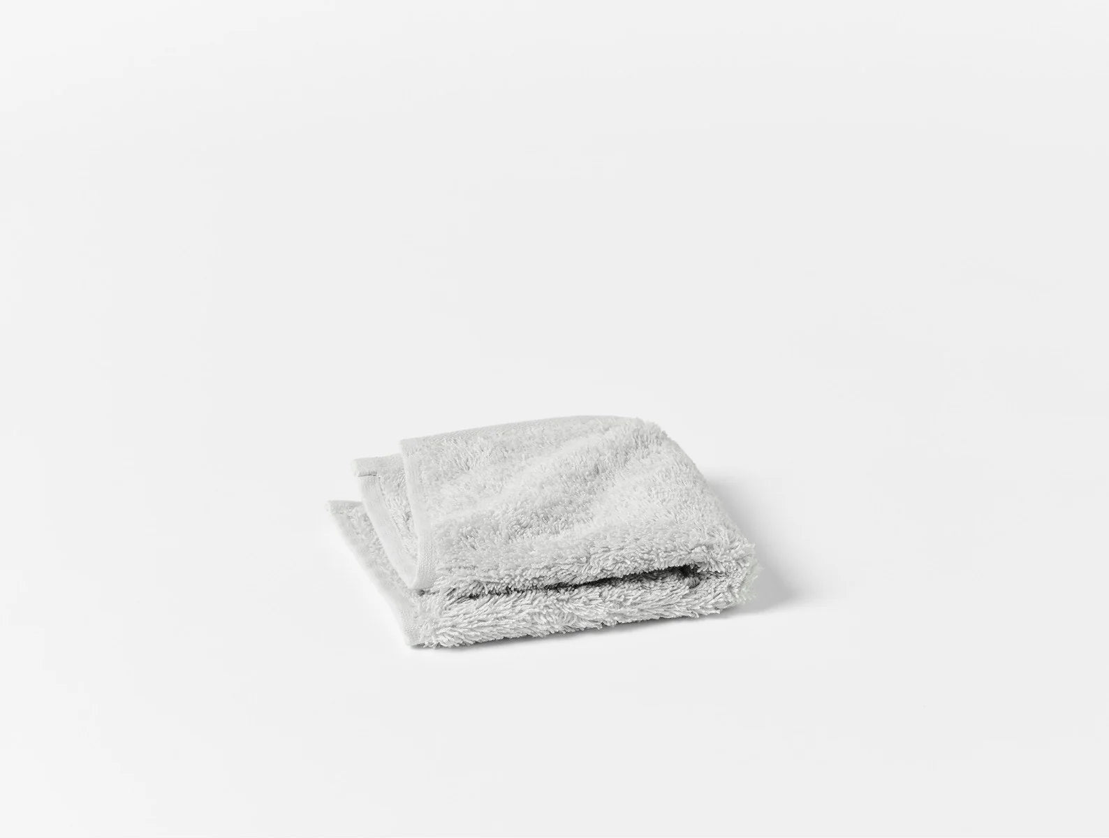 Coyuchi Wash Cloth Fog Cloud Loom Organic Towels & Bath Mat
