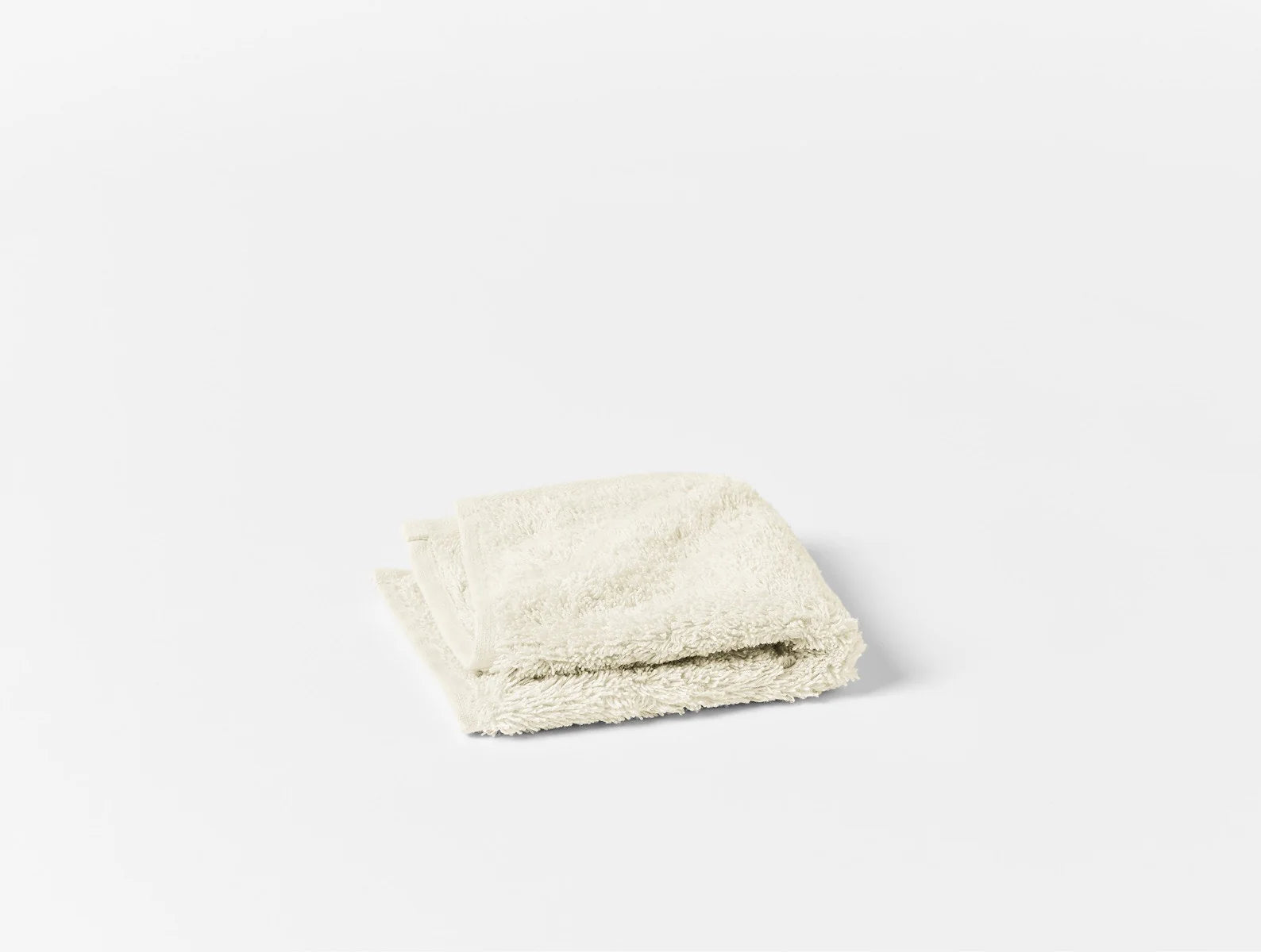 Coyuchi Wash Cloth Undyed Cloud Loom Organic Towels & Bath Mat