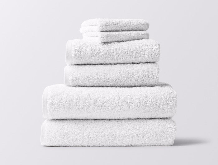 Coyuchi Cloud Loom Organic Towels & Bath Mat