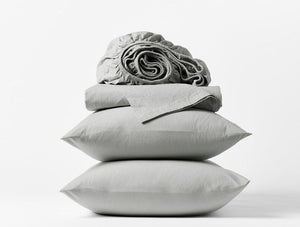 Coyuchi Seal Refined Organic Percale Sheet Set