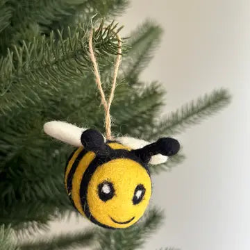 Ganapati Bee Felt Ornament