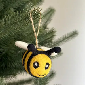 Ganapati Bee Felt Ornament