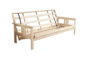 Kodiak Antique White Full Monterey Futon