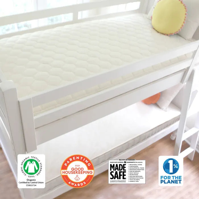 Naturepedic 2-in-1 Organic Kids Waterproof Mattress