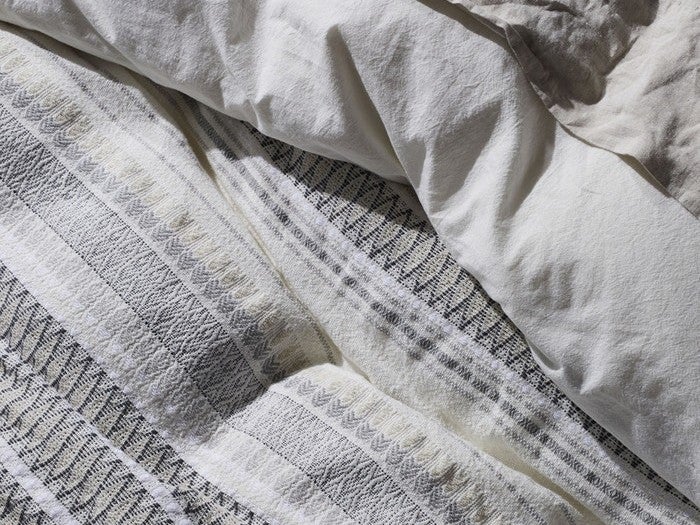 Coyuchi Lost Coast Organic Duvet Cover
