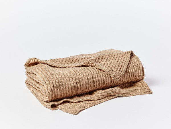 Blanket - Madrone Knit Organic Throw