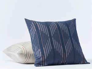 Coyuchi Euro Sham Moonlight Blue Morelia Organic Duvet Cover