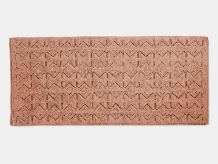 Coyuchi Adobe w Undyed Mosaic Canyon Organic Bath Rug