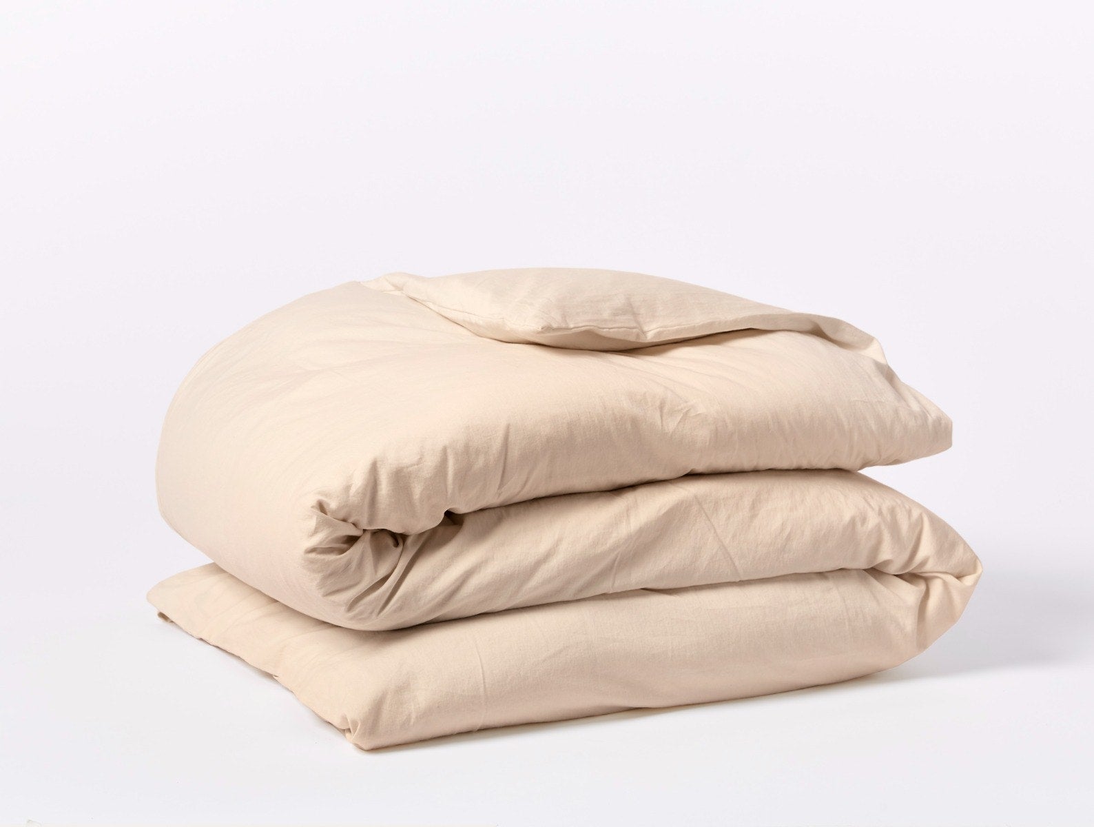 Coyuchi Full Queen Sage Organic Relaxed Sateen Duvet Cover - Discontinued