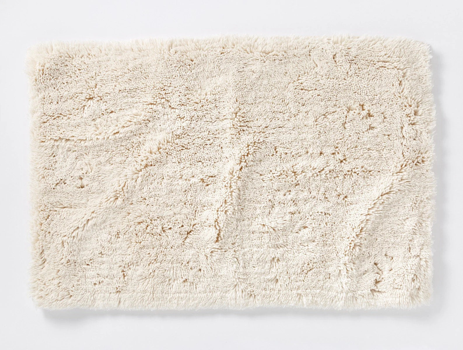 Coyuchi Shag Organic Bath Rug