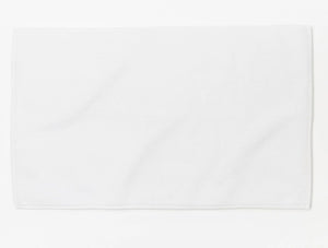 Coyuchi Bath Mat Alpine White Temescal Organic Towels & Bath Mat