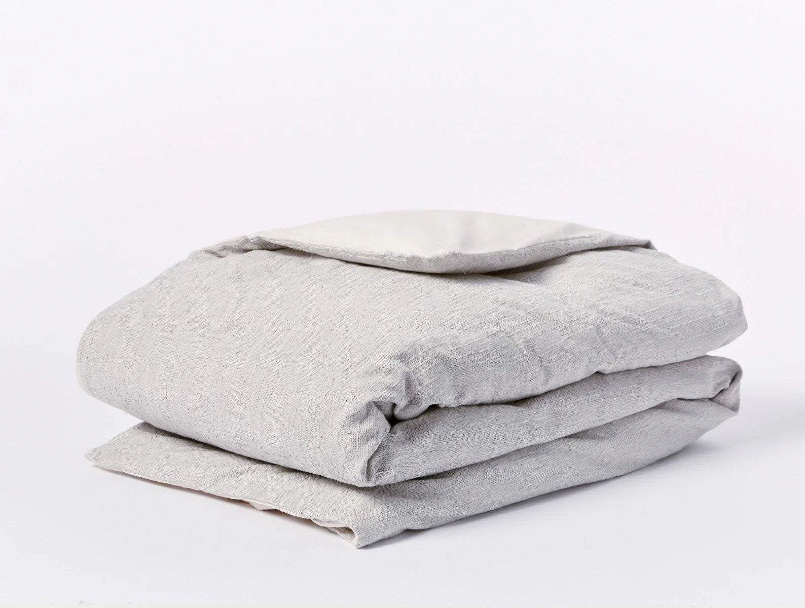 Coyuchi Sterling Toro Canyon Organic Duvet Cover