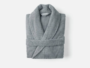 Coyuchi Medium Large Fossil Unisex Cloud Loom Organic Robe