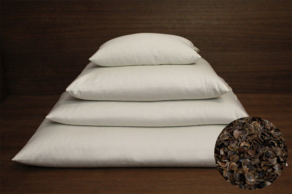 Shambho Pillow: Natural Wool & Millet Or Buckwheat Hulls