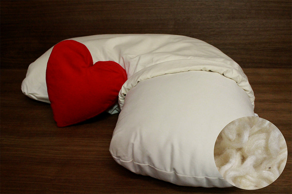 Soaring Heart Natural Beds Kapok Side Dreamer Pillow