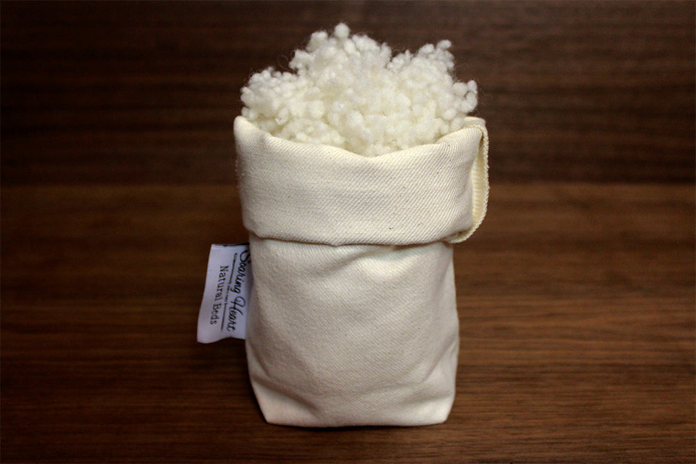 Soaring Heart Natural Beds Organic Wool Bolus Pillow