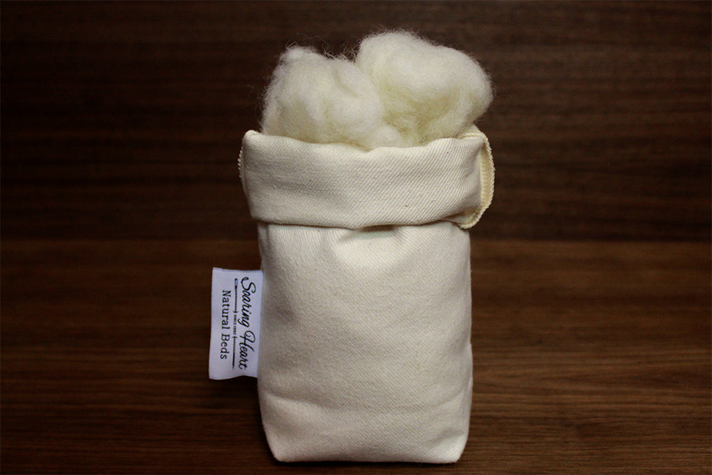 Soaring Heart Natural Beds Organic Shredded Latex & Wool Pillow