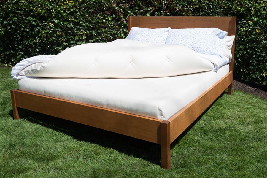 Organic Wool Mattress Pad (Elastic) - Soaring Heart Natural Bed Company