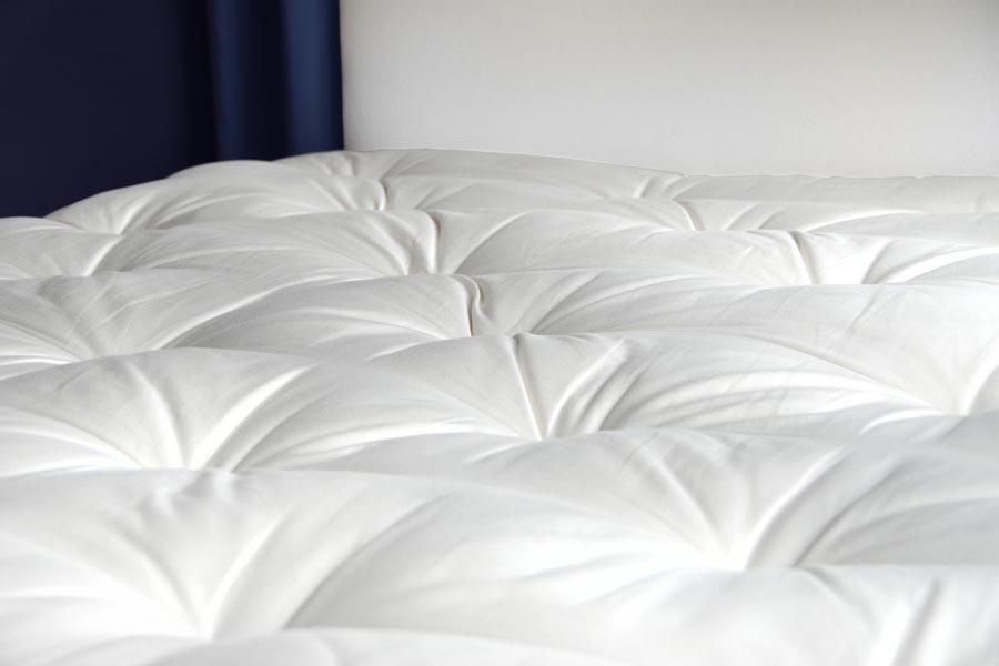 Soaring Heart Natural Beds Deluxe Organic Wool Mattress Topper